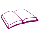 download Open Book Nae 02 clipart image with 90 hue color