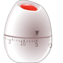 download Egg Timer clipart image with 315 hue color