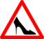 Shoe Traffic Sign