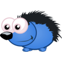 download Small Hedgehog clipart image with 180 hue color