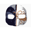 download Mask clipart image with 0 hue color