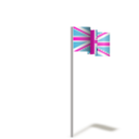 download Flag Of The United Kingdom Wind clipart image with 315 hue color