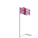 download Flag Of The United Kingdom Wind clipart image with 0 hue color