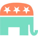 download Gop Elephant Transparent Background clipart image with 45 hue color