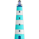 download Lighthouse Matthew Gates clipart image with 180 hue color