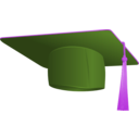 download Graduation clipart image with 225 hue color