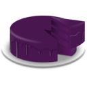 download Torta clipart image with 270 hue color