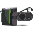 download Nikon Digital Camera clipart image with 90 hue color