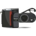 download Nikon Digital Camera clipart image with 0 hue color