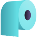 download Toilet Paper Roll clipart image with 225 hue color