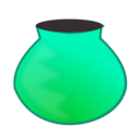 download Earthen Pot clipart image with 135 hue color