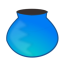 download Earthen Pot clipart image with 180 hue color