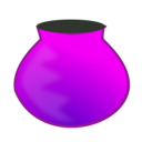 download Earthen Pot clipart image with 270 hue color