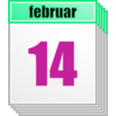 download Clock Calendar clipart image with 315 hue color