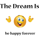 download Be Happy Dream Smiley Emoticon clipart image with 0 hue color