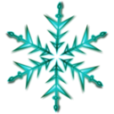 download Snowflake 1 Remix clipart image with 135 hue color