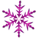 download Snowflake 1 Remix clipart image with 270 hue color