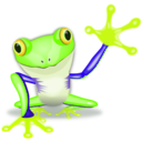 download Frog By Sonny clipart image with 45 hue color