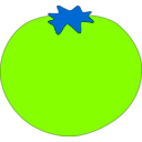 download Tomato2 clipart image with 90 hue color