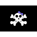 download Skulla clipart image with 270 hue color