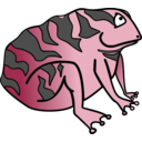 download Toad clipart image with 270 hue color