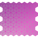 download Isometric Weave Gradients clipart image with 270 hue color