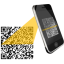 download Qr Scanner Red clipart image with 45 hue color