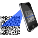 download Qr Scanner Red clipart image with 225 hue color