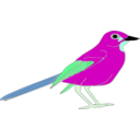 download Bird clipart image with 90 hue color