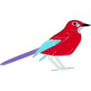download Bird clipart image with 135 hue color