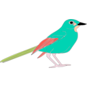 download Bird clipart image with 315 hue color