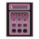 download Calculator clipart image with 270 hue color