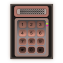 download Calculator clipart image with 315 hue color