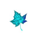 download Fall Leaf clipart image with 180 hue color