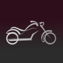 download Motorbike Icon clipart image with 135 hue color