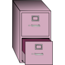 download File Cabinet clipart image with 270 hue color