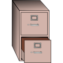 download File Cabinet clipart image with 315 hue color
