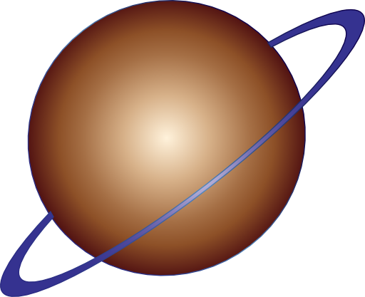 Saturn Planet Icon