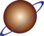 Saturn Planet Icon