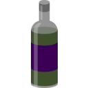 download A Bottle Of Wine clipart image with 90 hue color