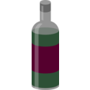 download A Bottle Of Wine clipart image with 135 hue color