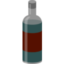 download A Bottle Of Wine clipart image with 180 hue color