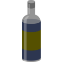 download A Bottle Of Wine clipart image with 225 hue color