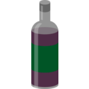 download A Bottle Of Wine clipart image with 315 hue color