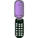 download Mobil Phone clipart image with 90 hue color
