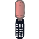 download Mobil Phone clipart image with 180 hue color