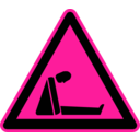 download Signs Hazard Warning clipart image with 270 hue color