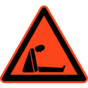 download Signs Hazard Warning clipart image with 315 hue color