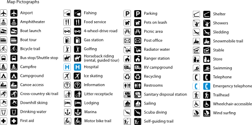 Nps Map Pictographs Part 1