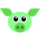 download Cochon Pig Face clipart image with 135 hue color